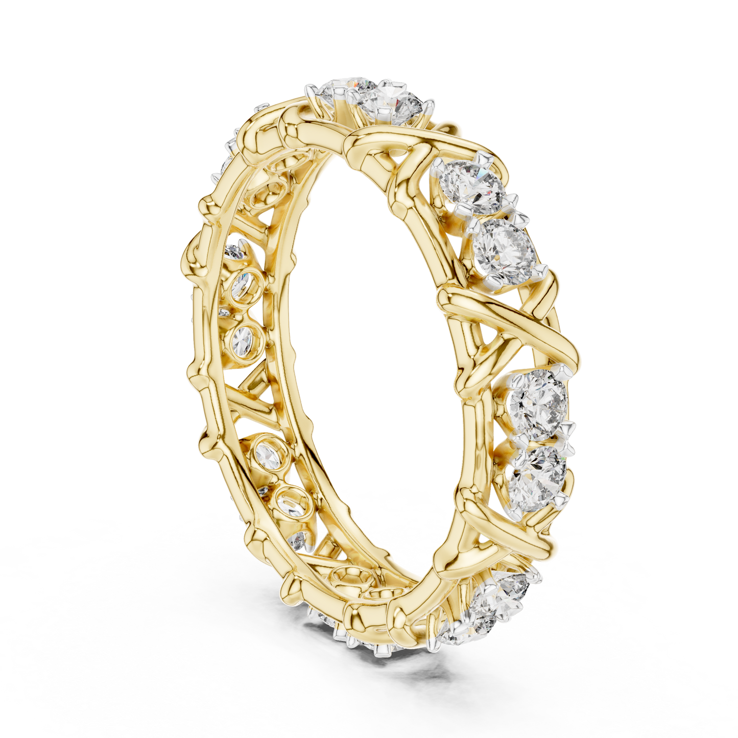Goldyra - Diamant Ring - 18 Karaat Goud