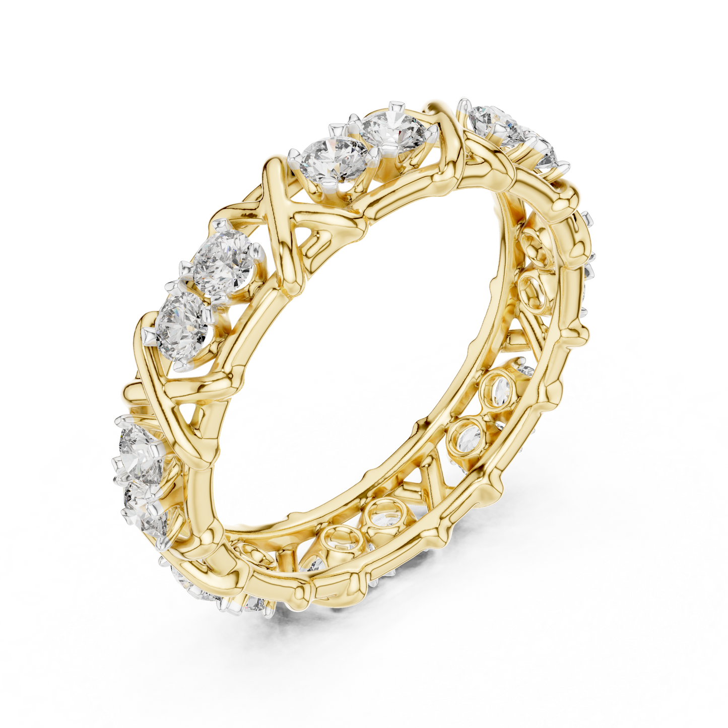 Goldyra - Diamant Ring - 18 Karaat Goud