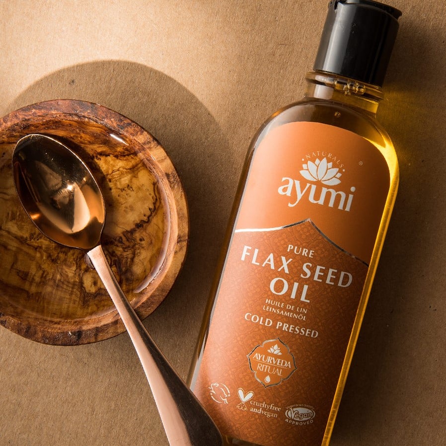 Ayumi Pure Flax Seed Oil (Cold Pressed)