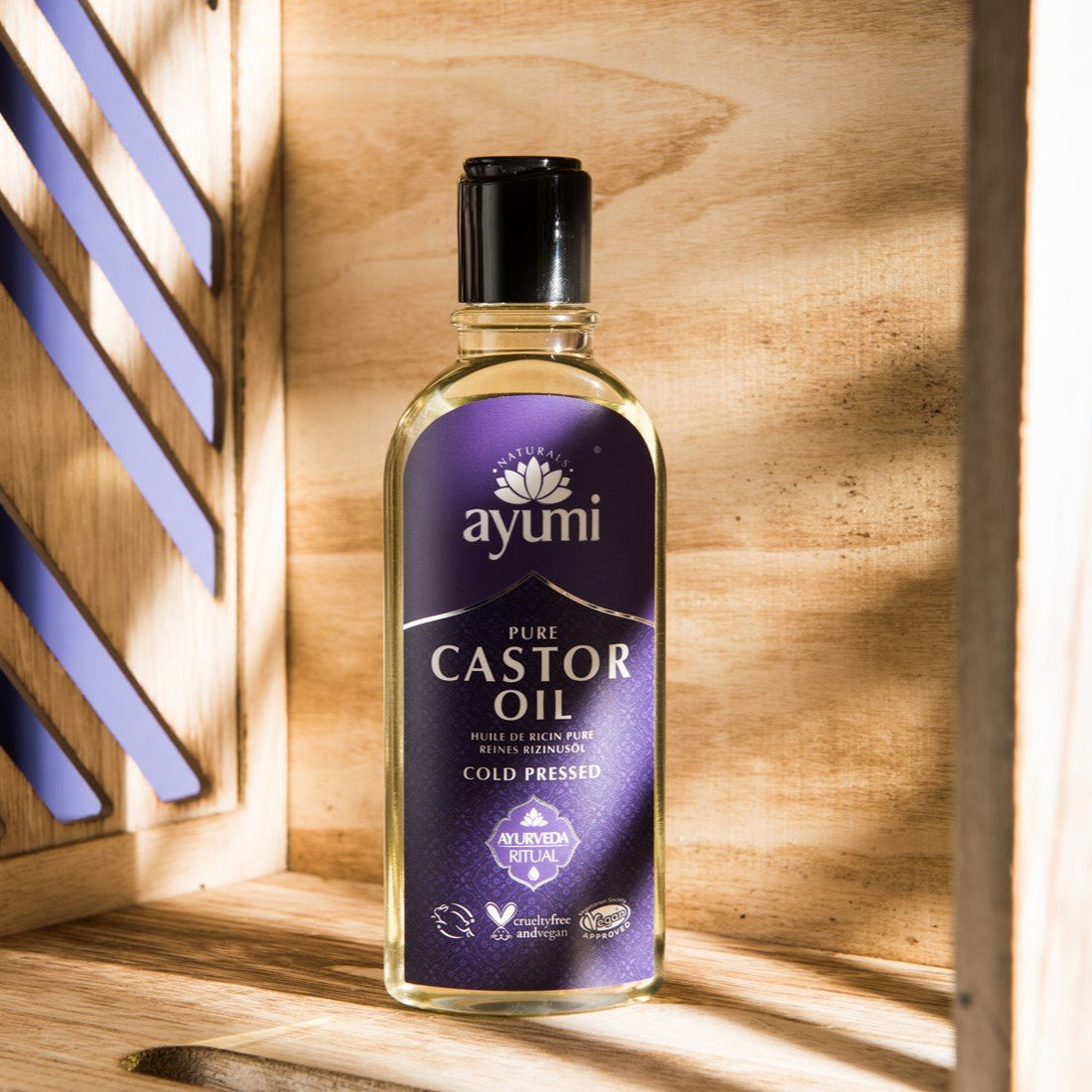 Ayumi Pure Castor Oil (BP) (Cold Pressed)