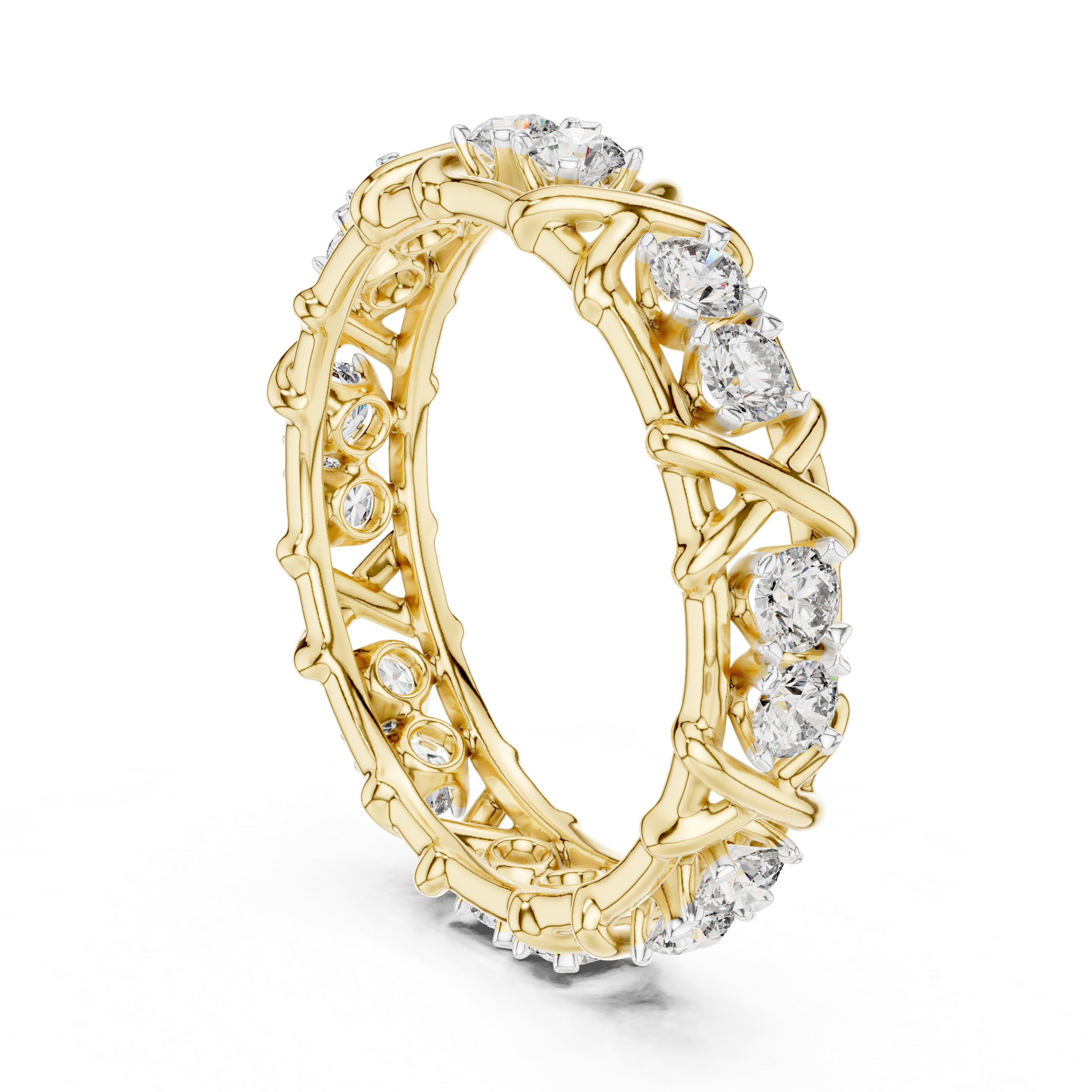 Goldyra - Diamant Ring - 18 Karaat Goud