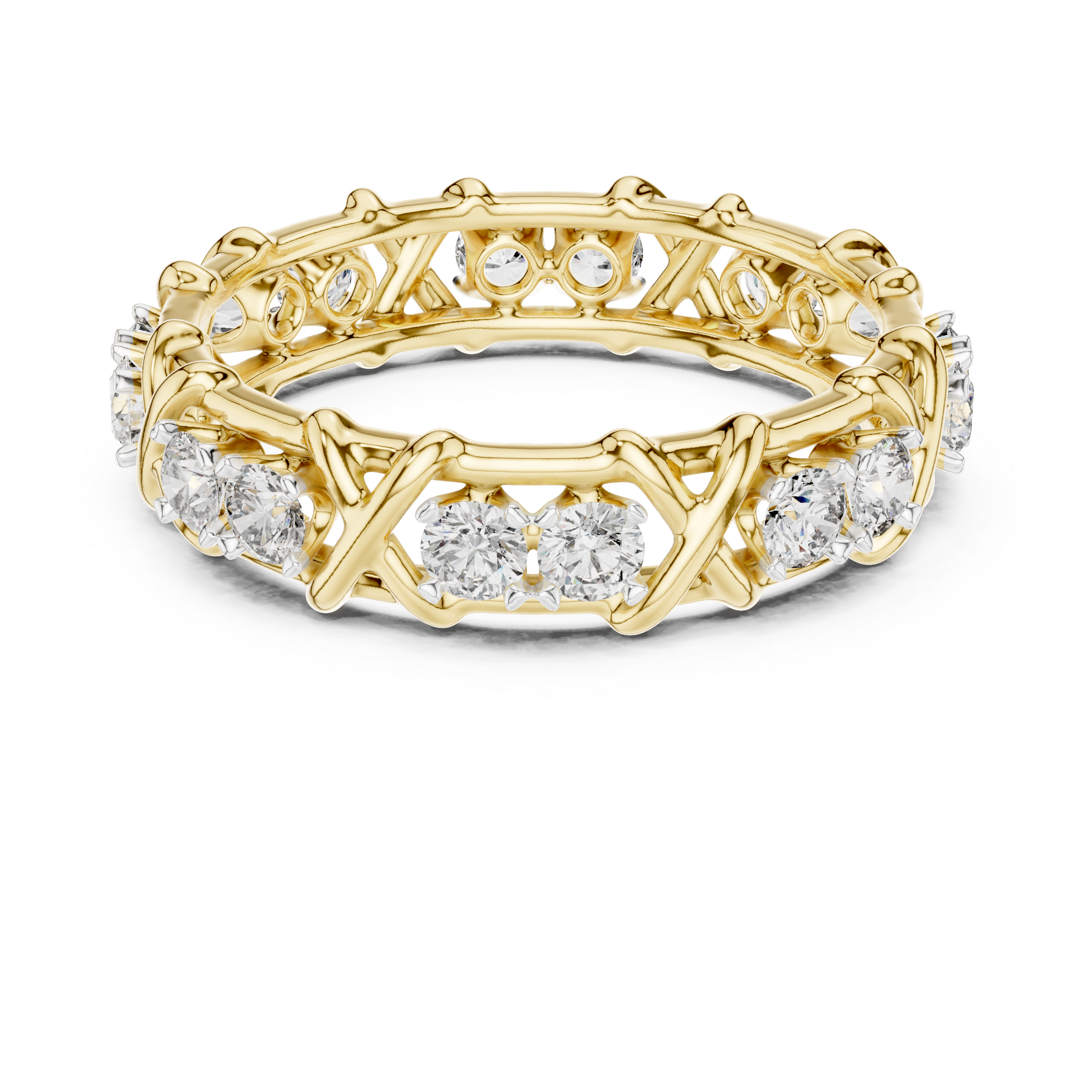 Goldyra - Diamant Ring - 18 Karaat Goud