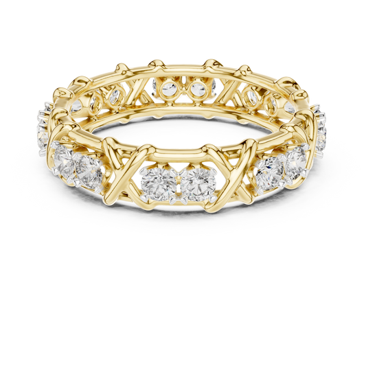 Goldyra - Diamant Ring - 18 Karaat Goud