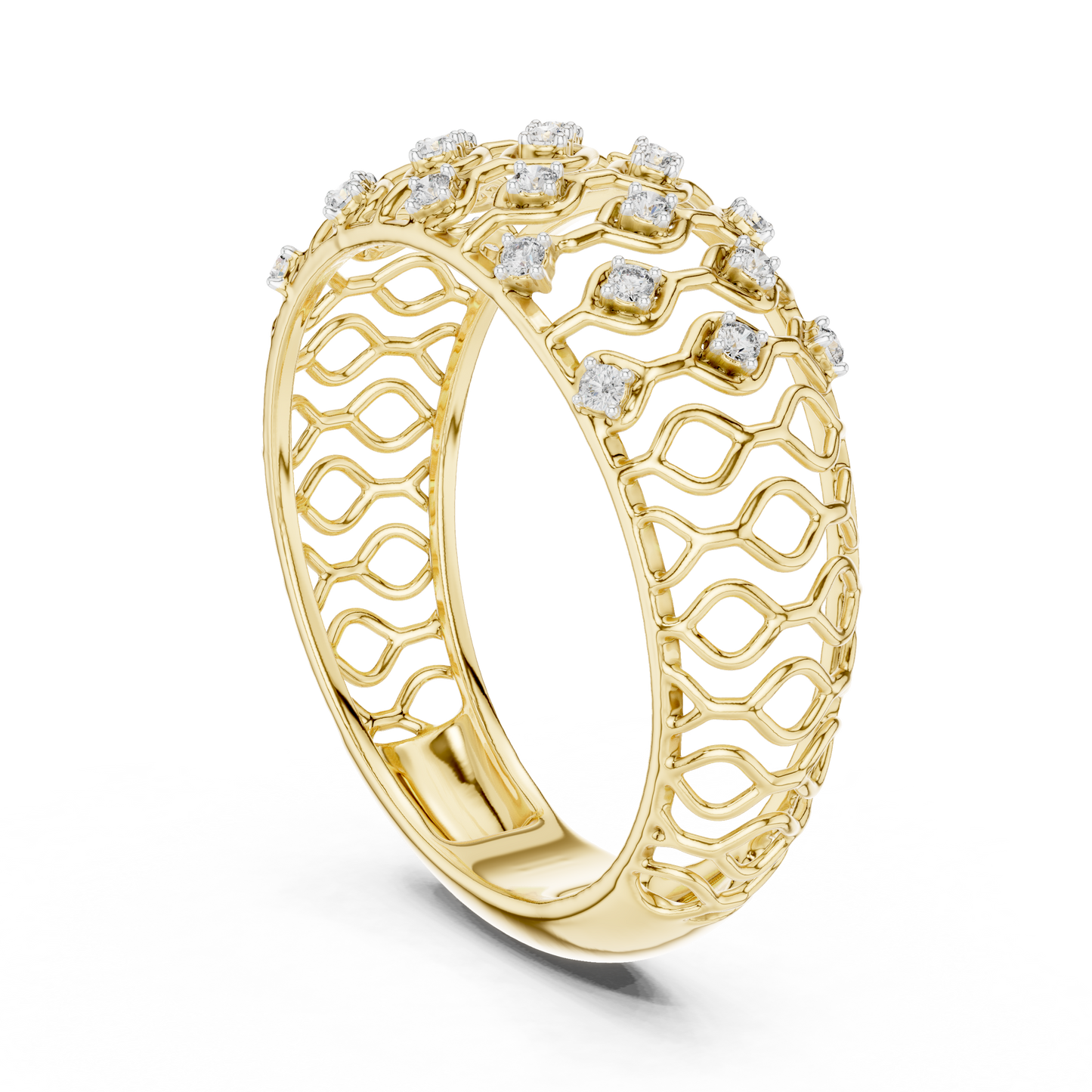 Goldyra - Diamant Ring - 18 Karaat Goud