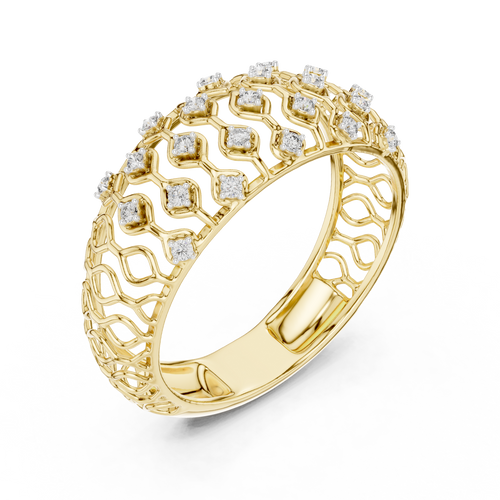Goldyra - Diamant Ring - 18 Karaat Goud