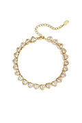 Stainless Steel Chain Bracelets Heart Simple Daily Simple Series Women's jewelry