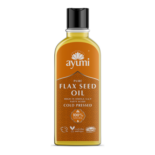 Ayumi Pure Flax Seed Oil (Cold Pressed)