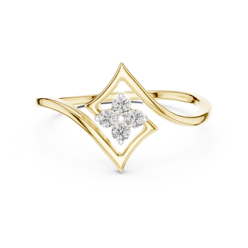 Goldyra - Diamant Ring - 18 Karaat Goud