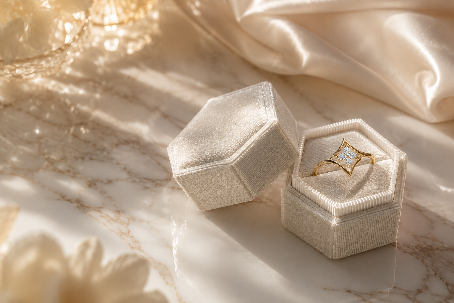 Goldyra - Diamant Ring - 18 Karaat Goud