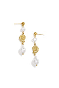 Stainless Steel Dangle Earrings Shell Simple Daily Simple Series Women's jewelry