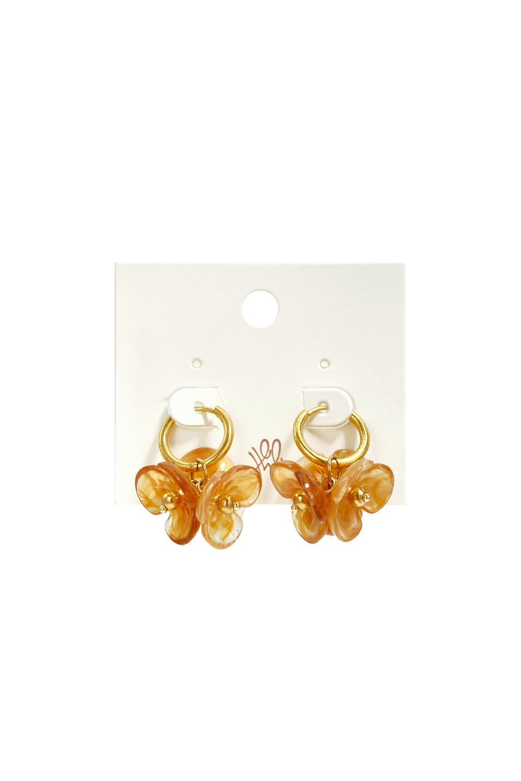 Stainless Steel Beads Earrings Flower Simple Daily Simple Series Women's jewelry