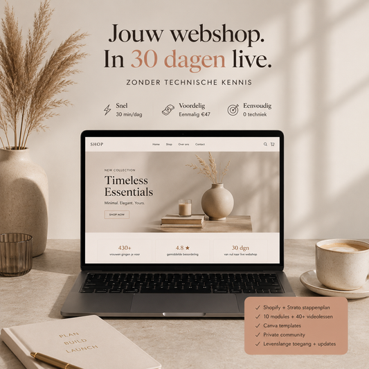 Eigen webshop maken